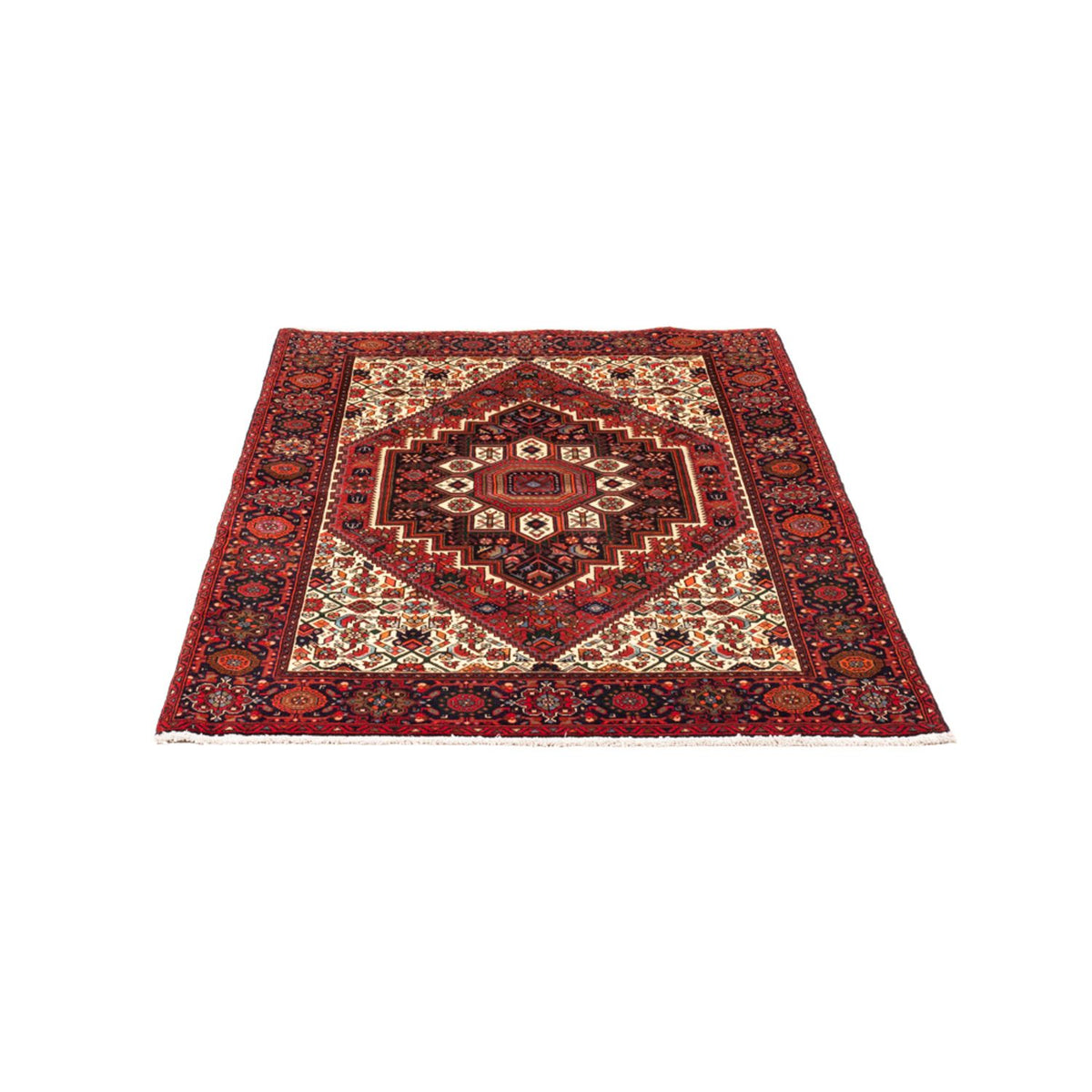 Tapis persan - Nomadic - 153 x 103 cm - crème