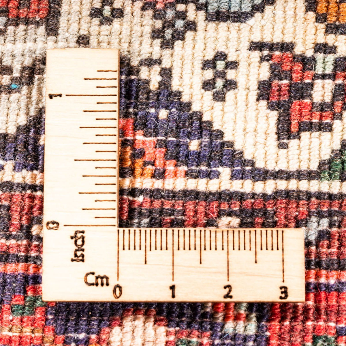 Tapis persan - Nomadic - 153 x 103 cm - crème