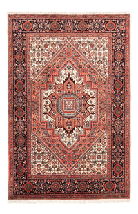 Tapis persan - Nomadic - 155 x 106 cm - rouge