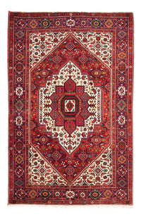 Tapis persan - Nomadic - 156 x 108 cm - rouge