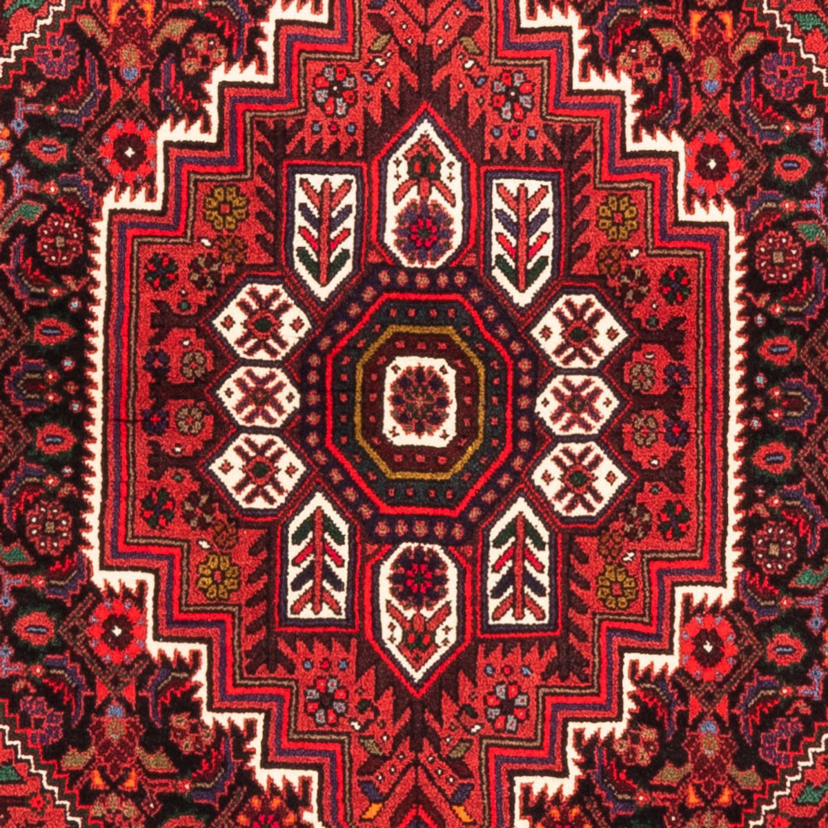 Tapis persan - Nomadic - 155 x 105 cm - rouge