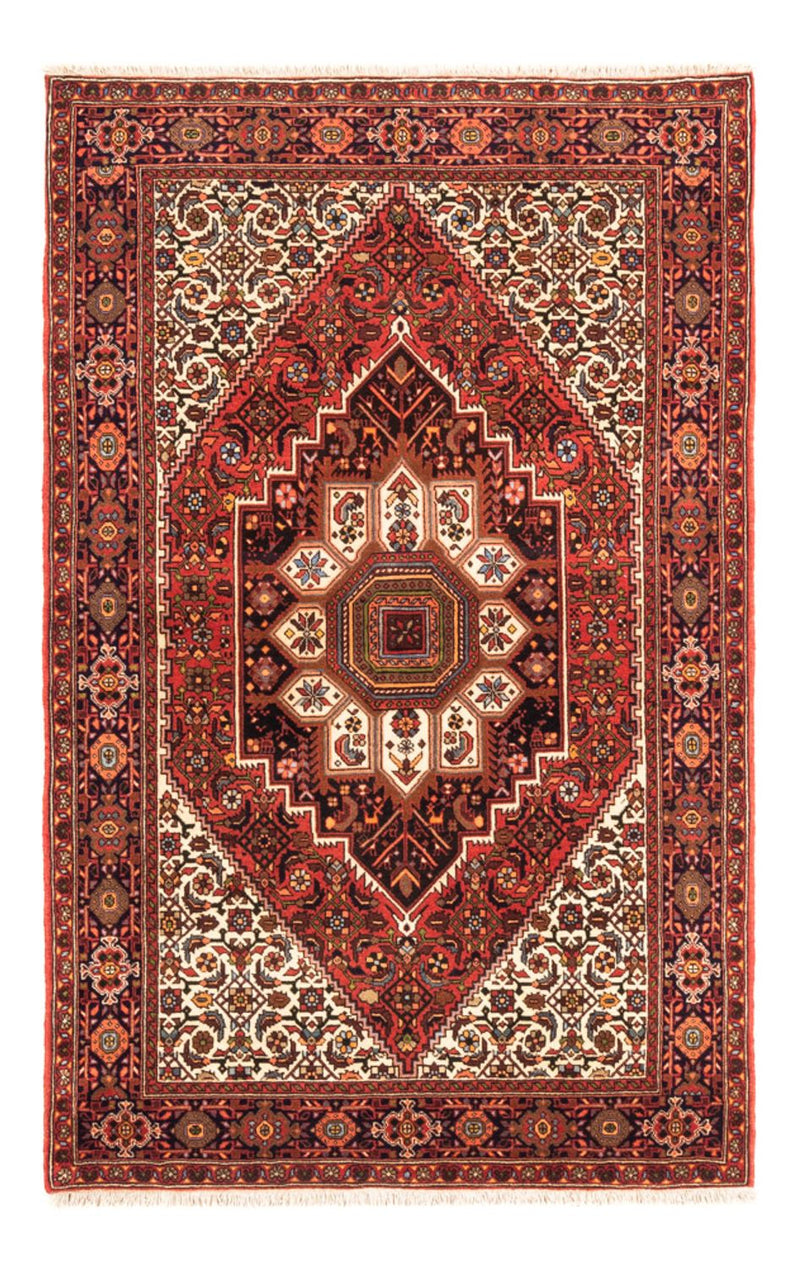 Tapis persan - Nomadic - 157 x 105 cm - rouge