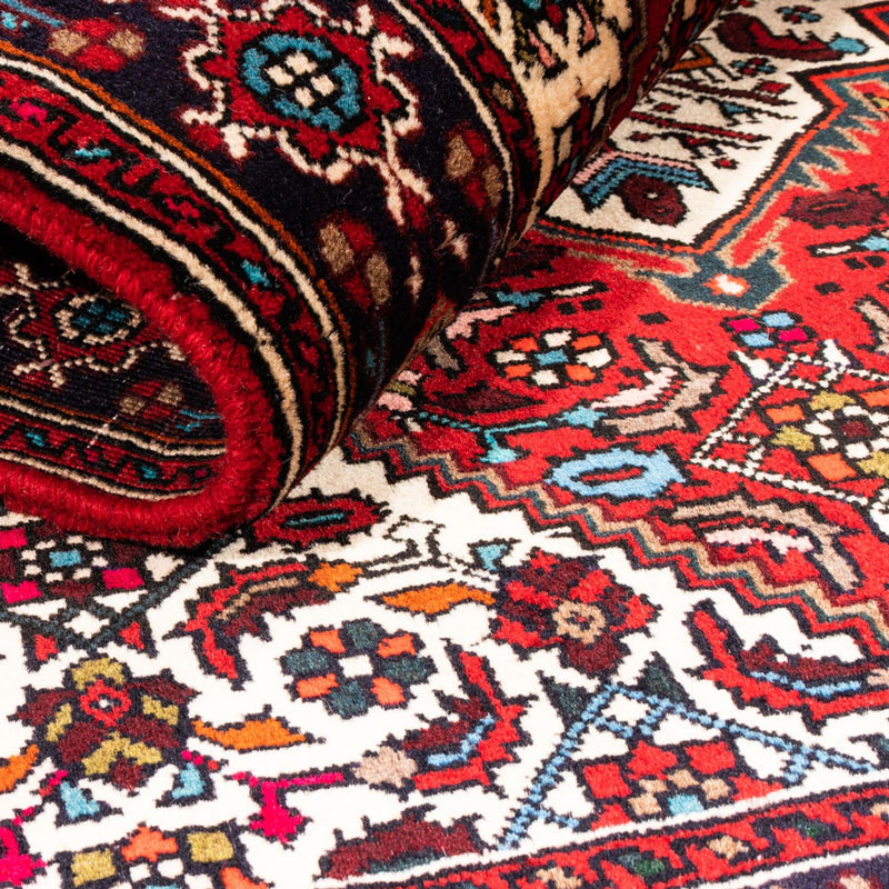 Tapis persan - Nomadic - 156 x 107 cm - rouge