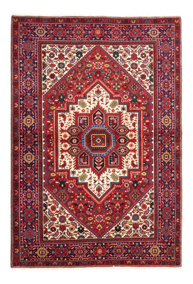 Tapis persan - Nomadic - 144 x 110 cm - rouge