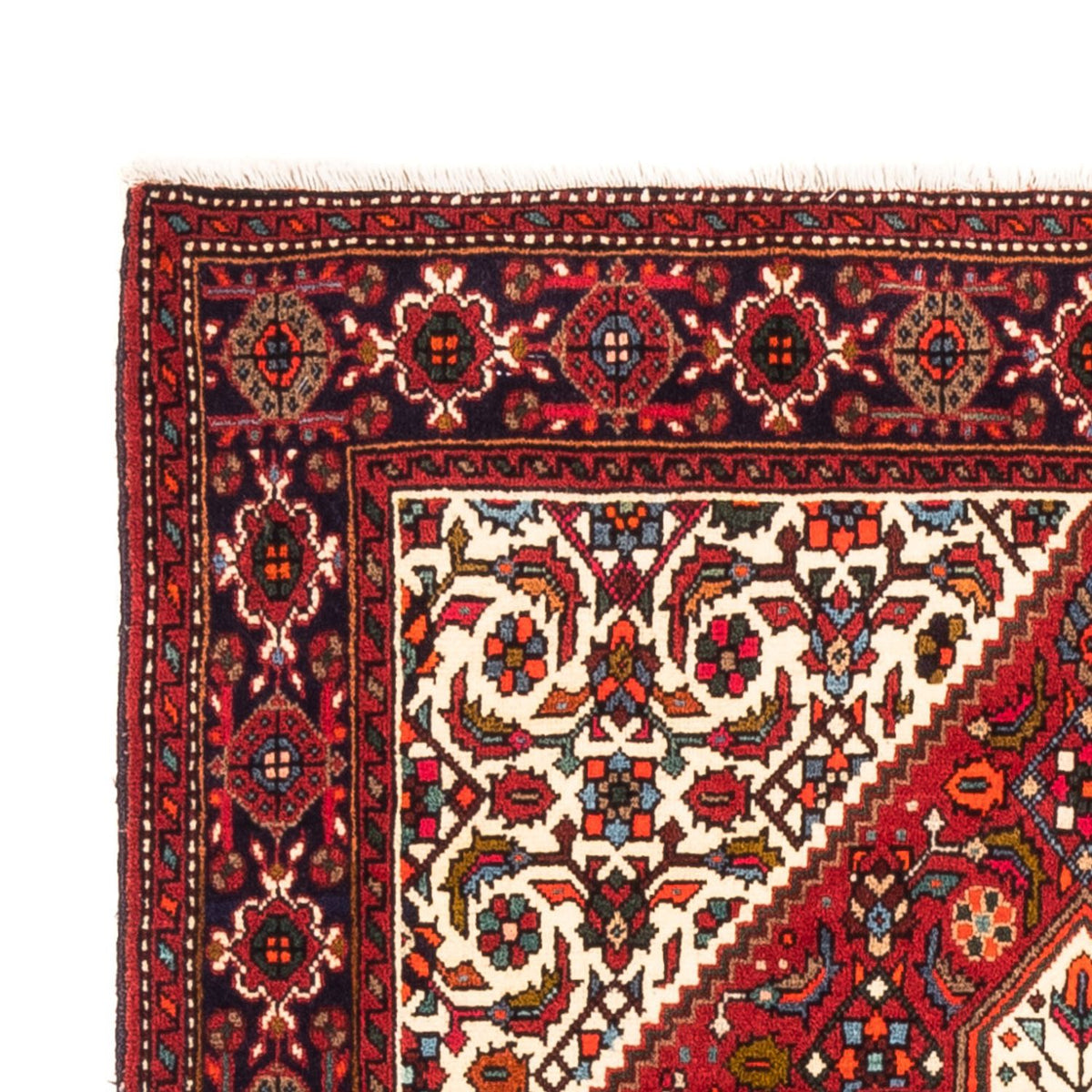 Tapis persan - Nomadic - 156 x 108 cm - rouge