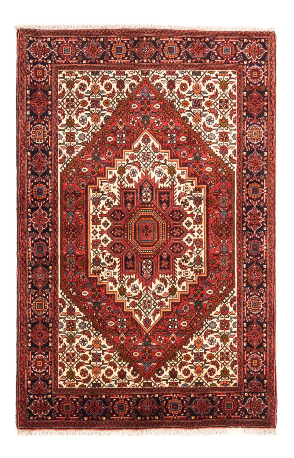 Tapis persan - Nomadic - 155 x 112 cm - beige