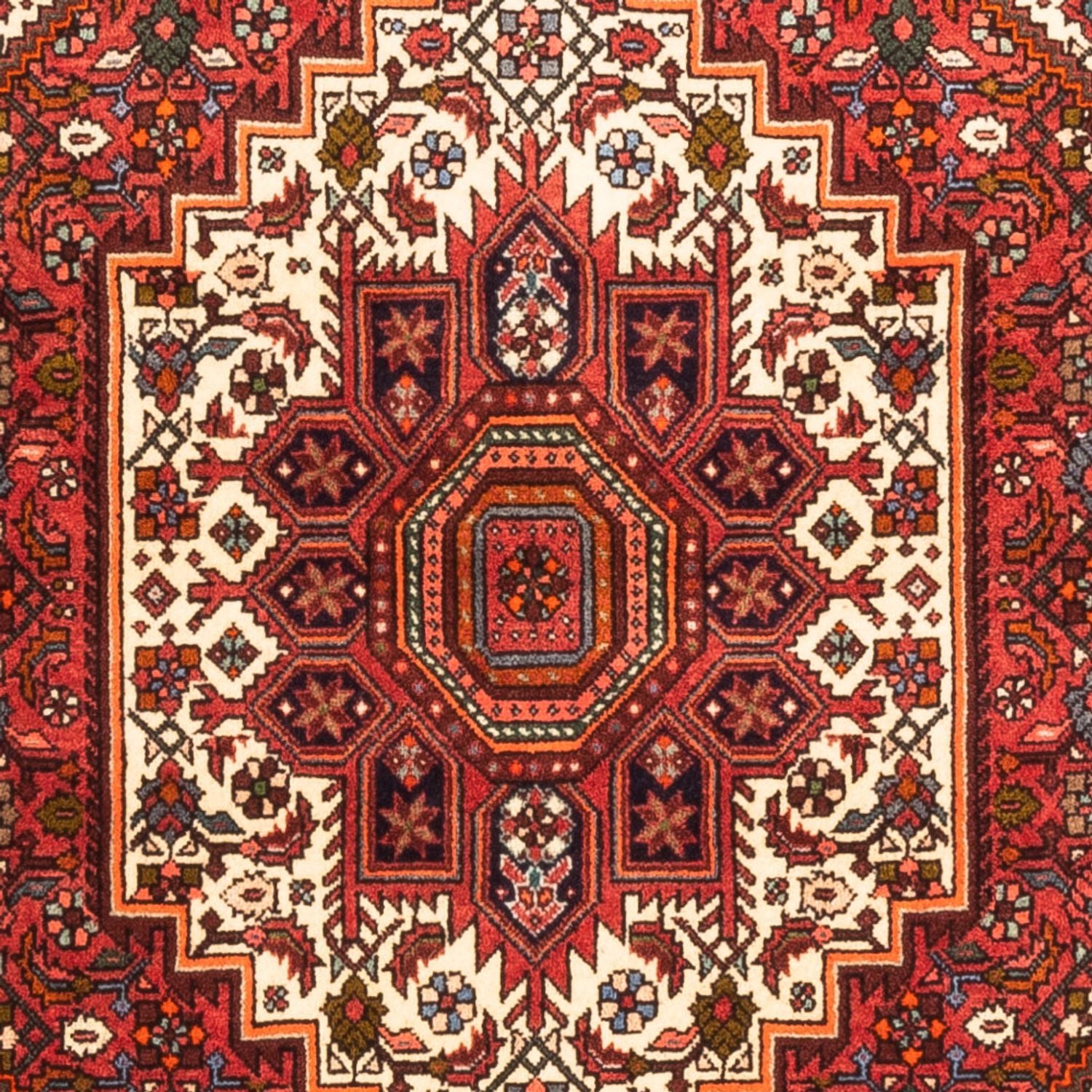 Tapis persan - Nomadic - 155 x 112 cm - beige