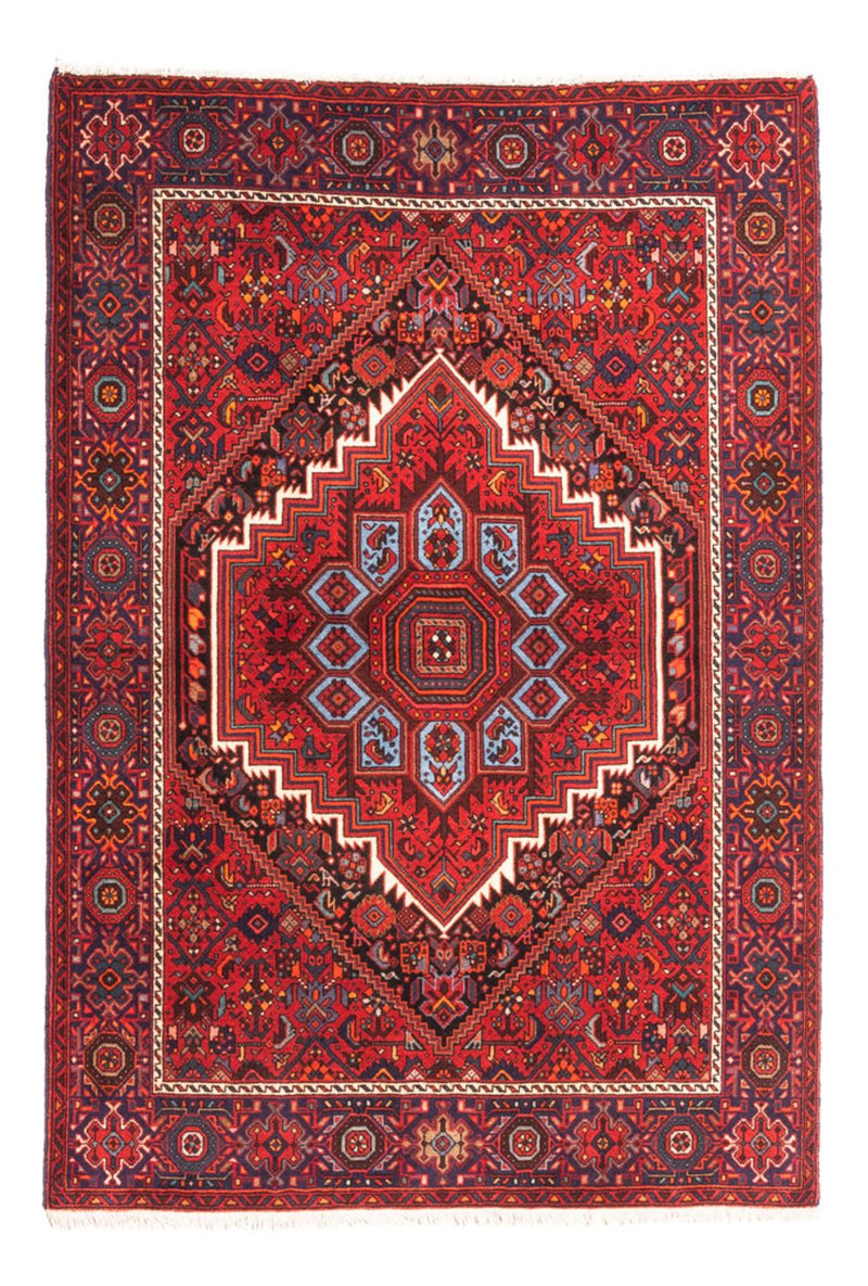 Tapis persan - Nomadic - 150 x 101 cm - rouge