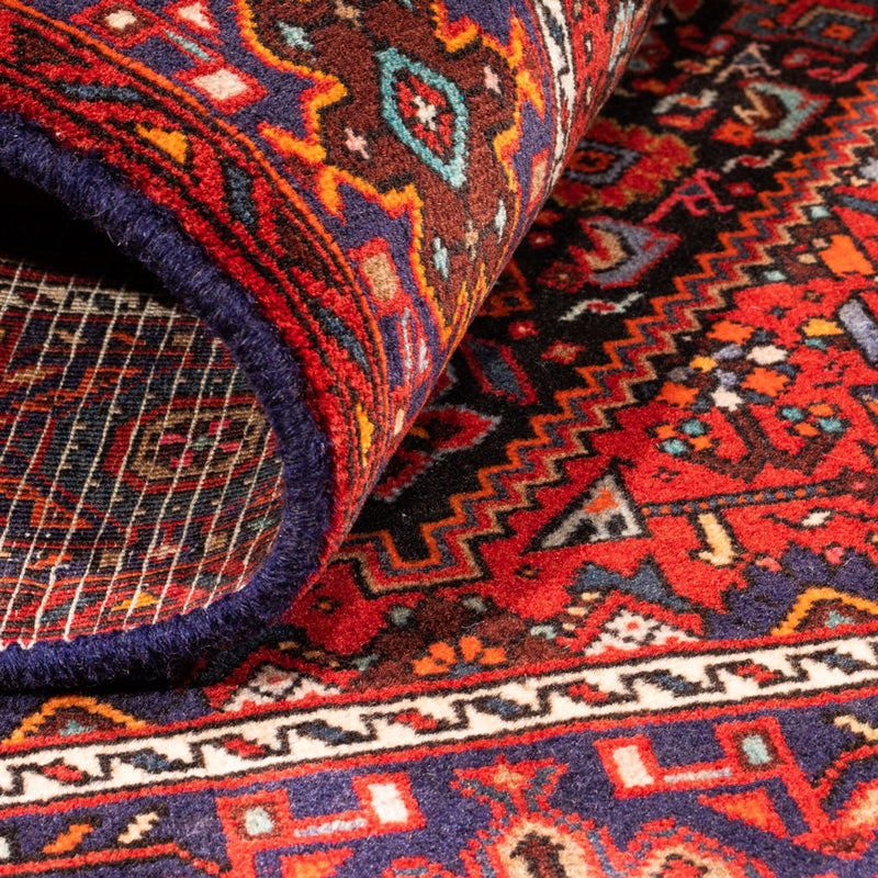 Tapis persan - Nomadic - 150 x 101 cm - rouge