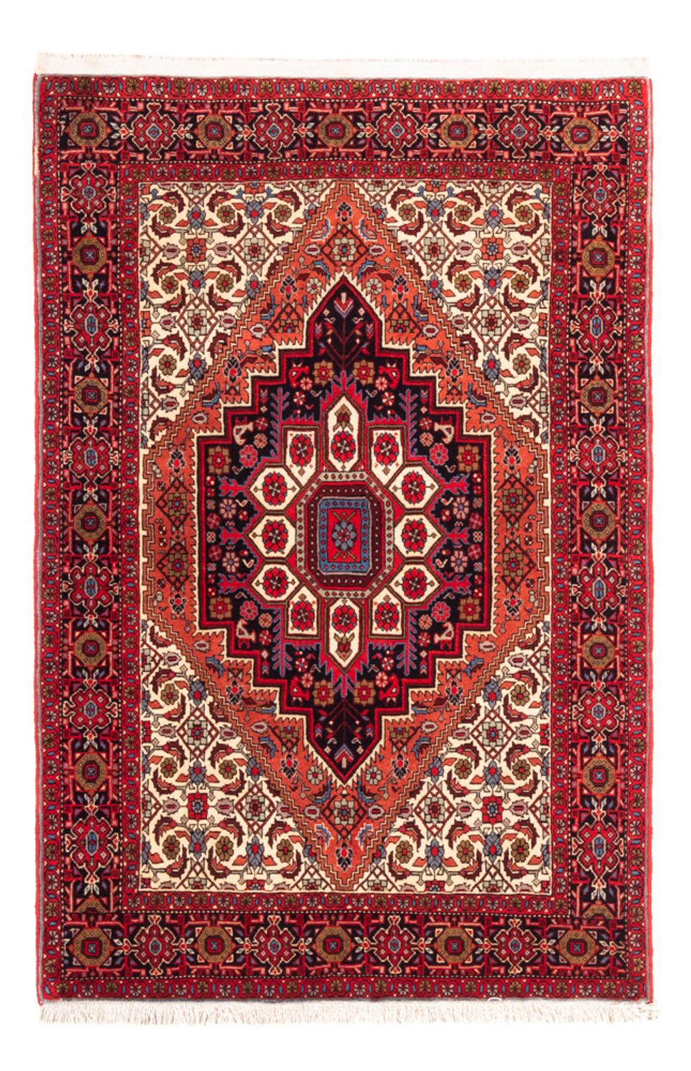 Tapis persan - Nomadic - 155 x 108 cm - beige