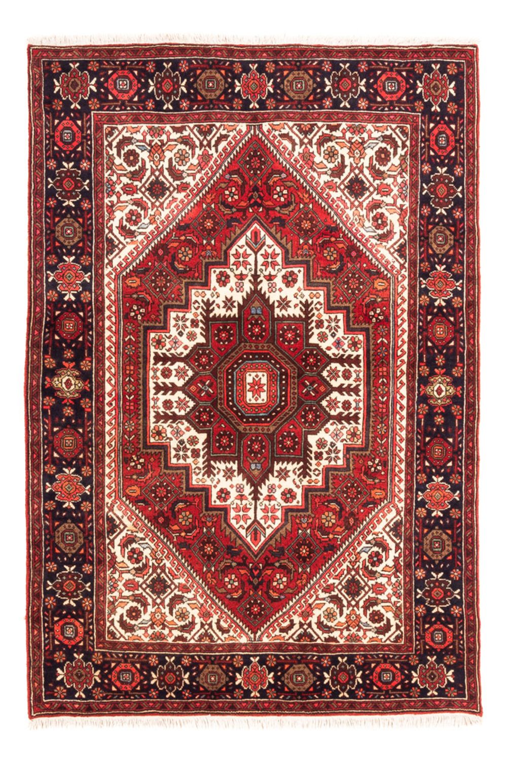 Tapis persan - Nomadic - 143 x 96 cm - beige
