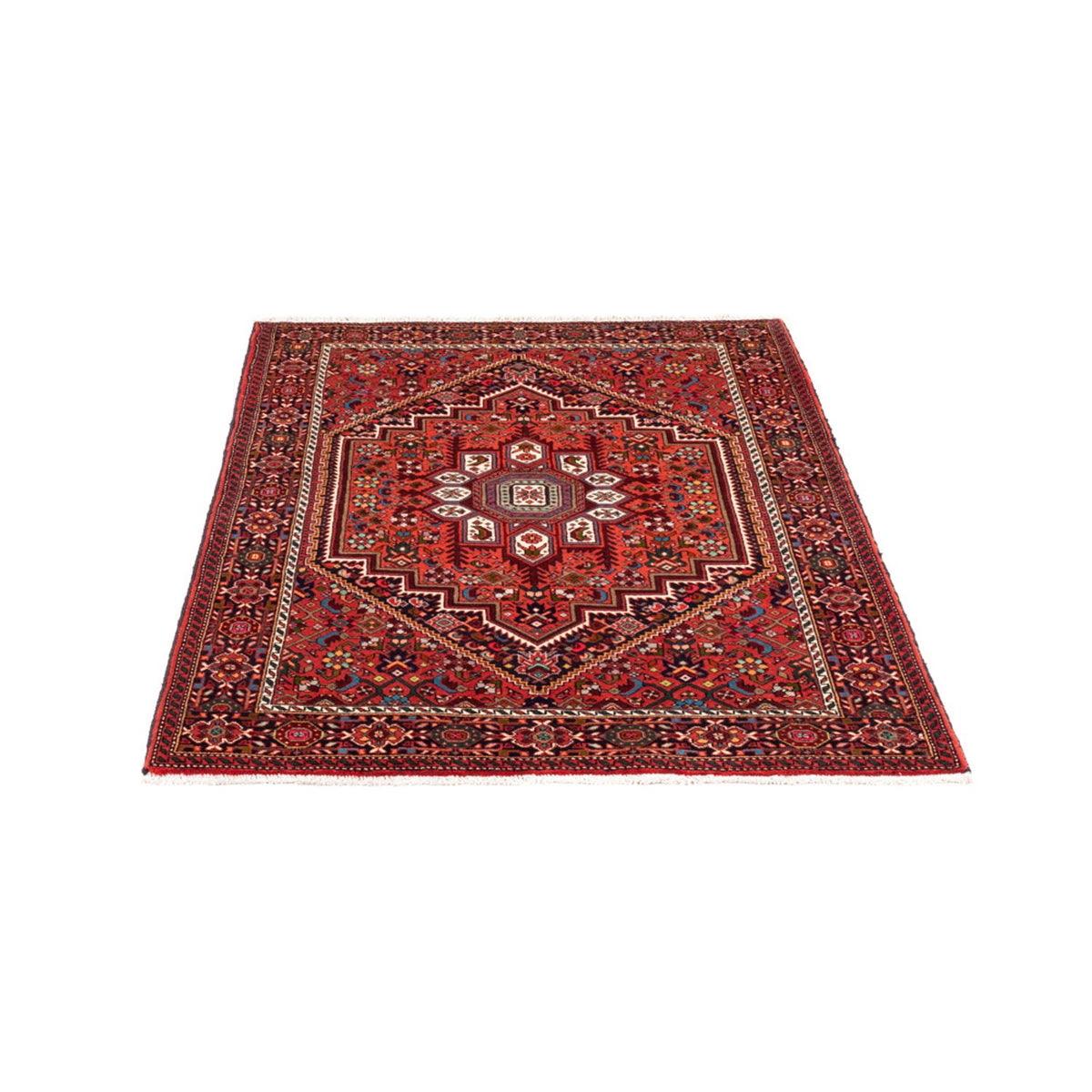 Tapis persan - Nomadic - 150 x 100 cm - rouge