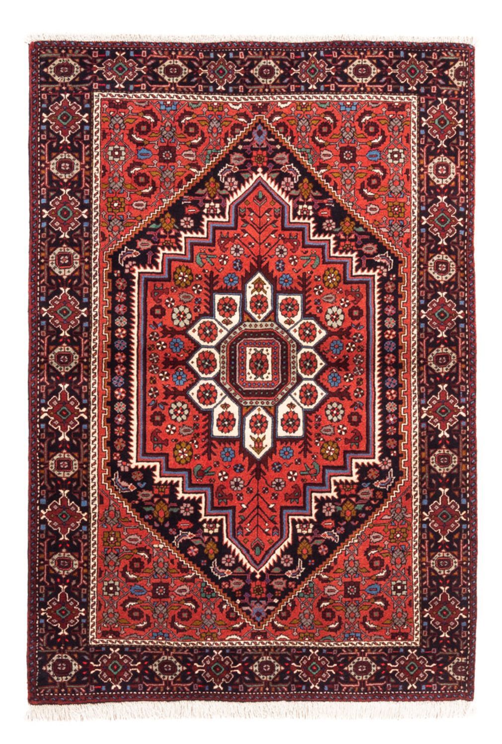 Tapis persan - Nomadic - 145 x 100 cm - rouge