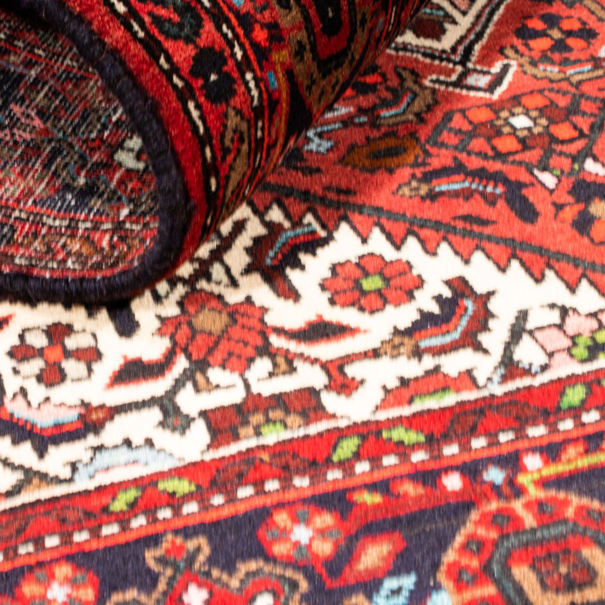 Tapis persan - Nomadic - 152 x 101 cm - rouge