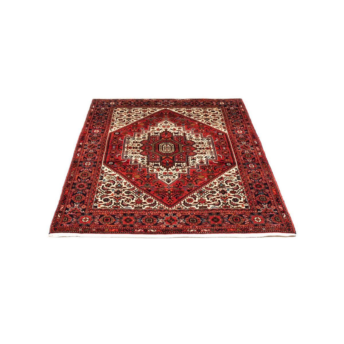 Tapis persan - Nomadic - 152 x 101 cm - rouge
