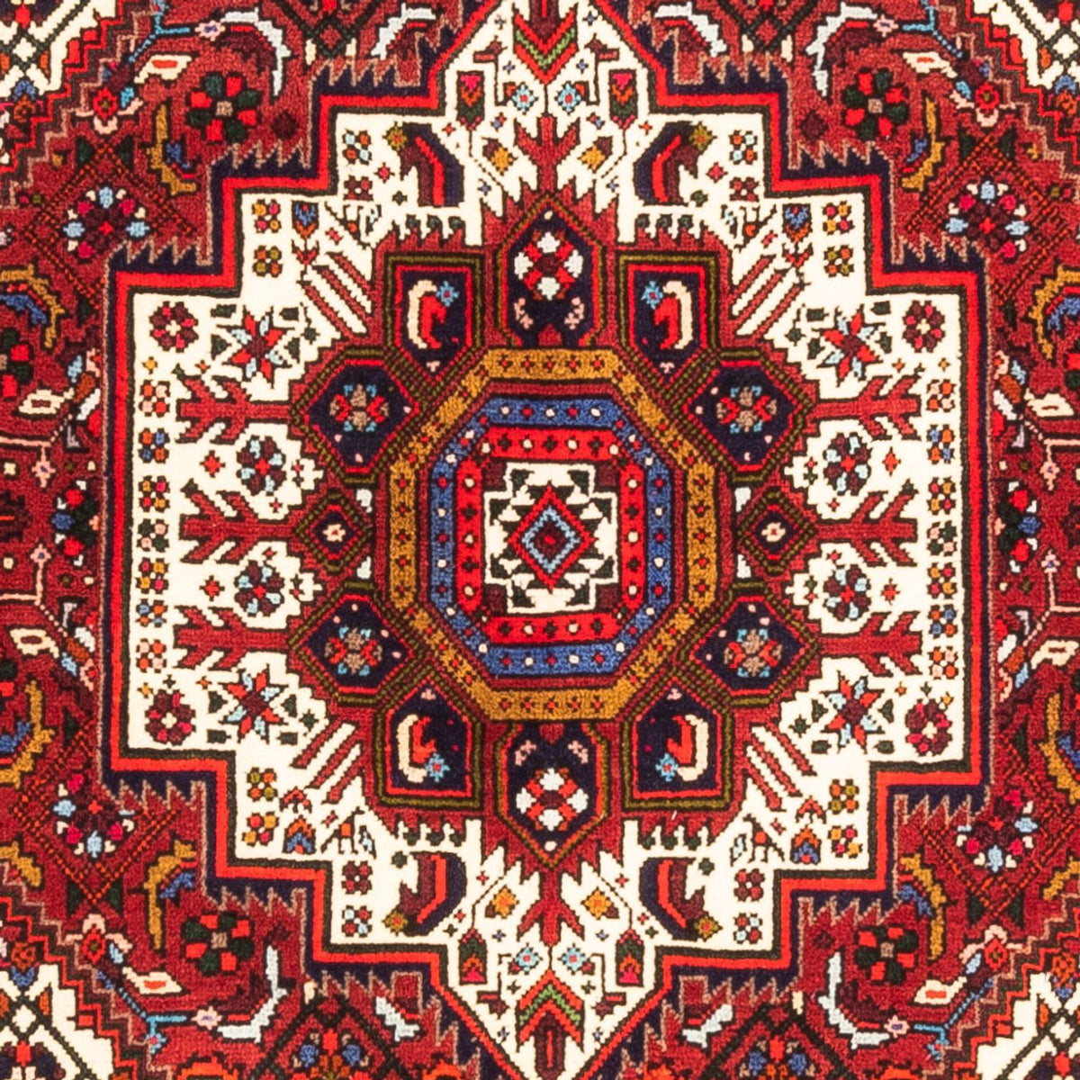 Tapis persan - Nomadic - 147 x 97 cm - rouge