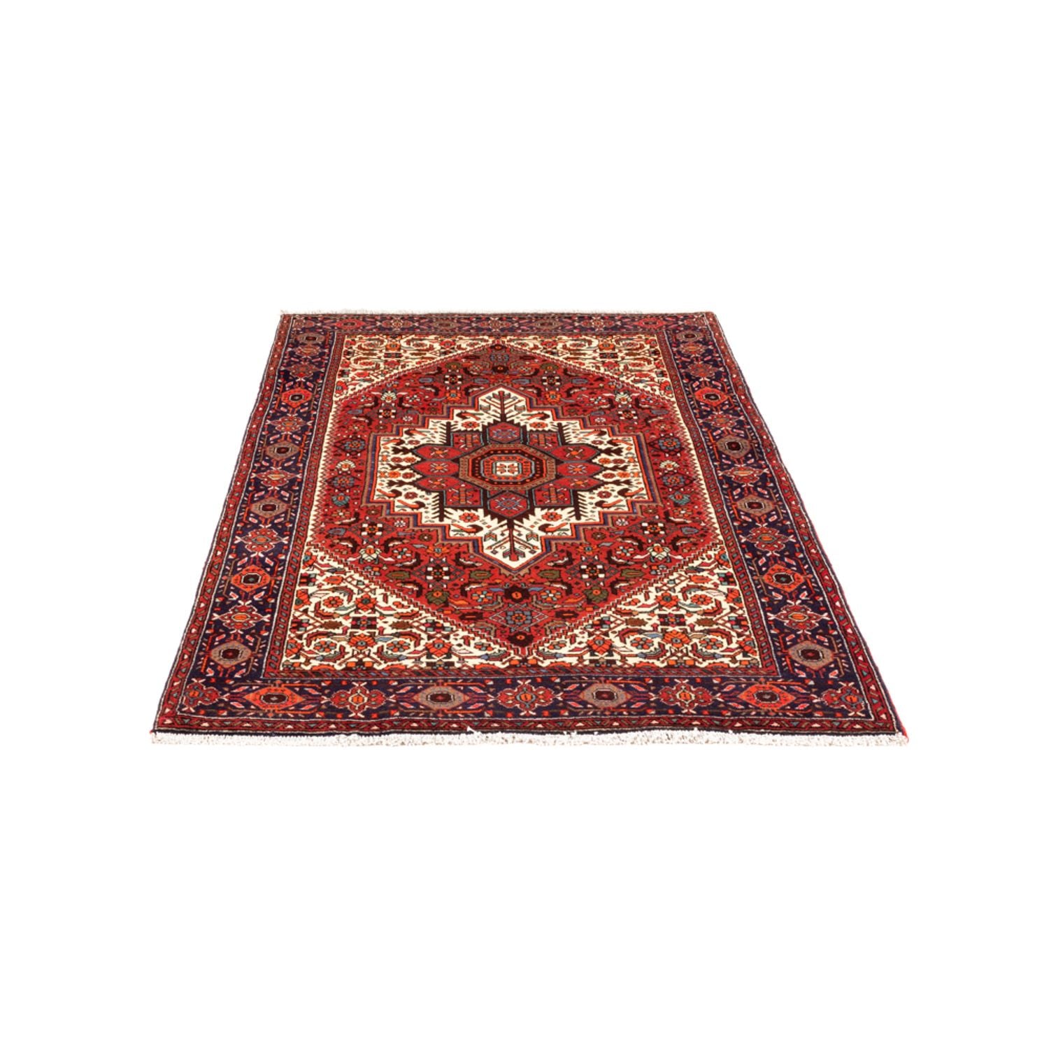 Tapis persan - Nomadic - 160 x 100 cm - rouge