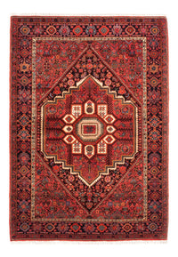 Tapis persan - Nomadic - 146 x 104 cm - rouge