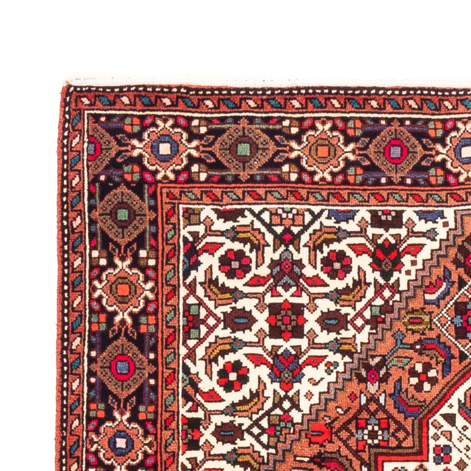 Tapis persan - Nomadic - 146 x 100 cm - rouge