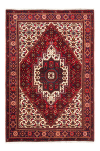Tapis persan - Nomadic - 146 x 102 cm - rouge