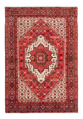 Tapis persan - Nomadic - 147 x 100 cm - rouge