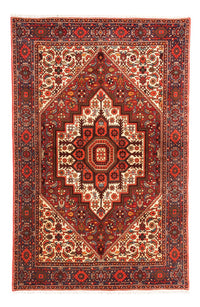 Tapis persan - Nomadic - 148 x 96 cm - rouge