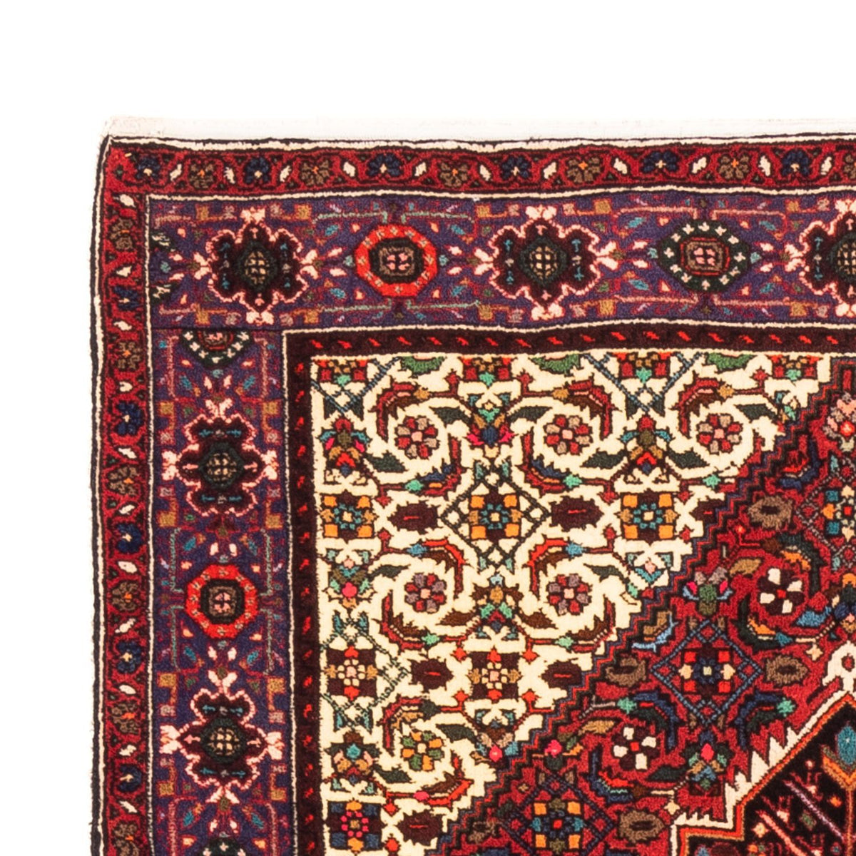 Tapis persan - Nomadic - 150 x 102 cm - rouge