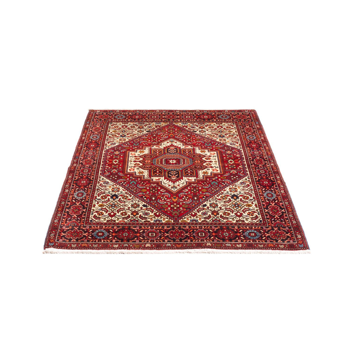 Tapis persan - Nomadic - 150 x 102 cm - rouge