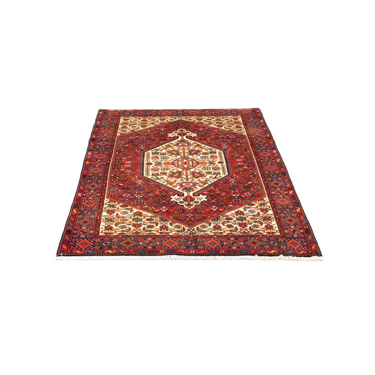 Tapis persan - Nomadic - 155 x 100 cm - rouge