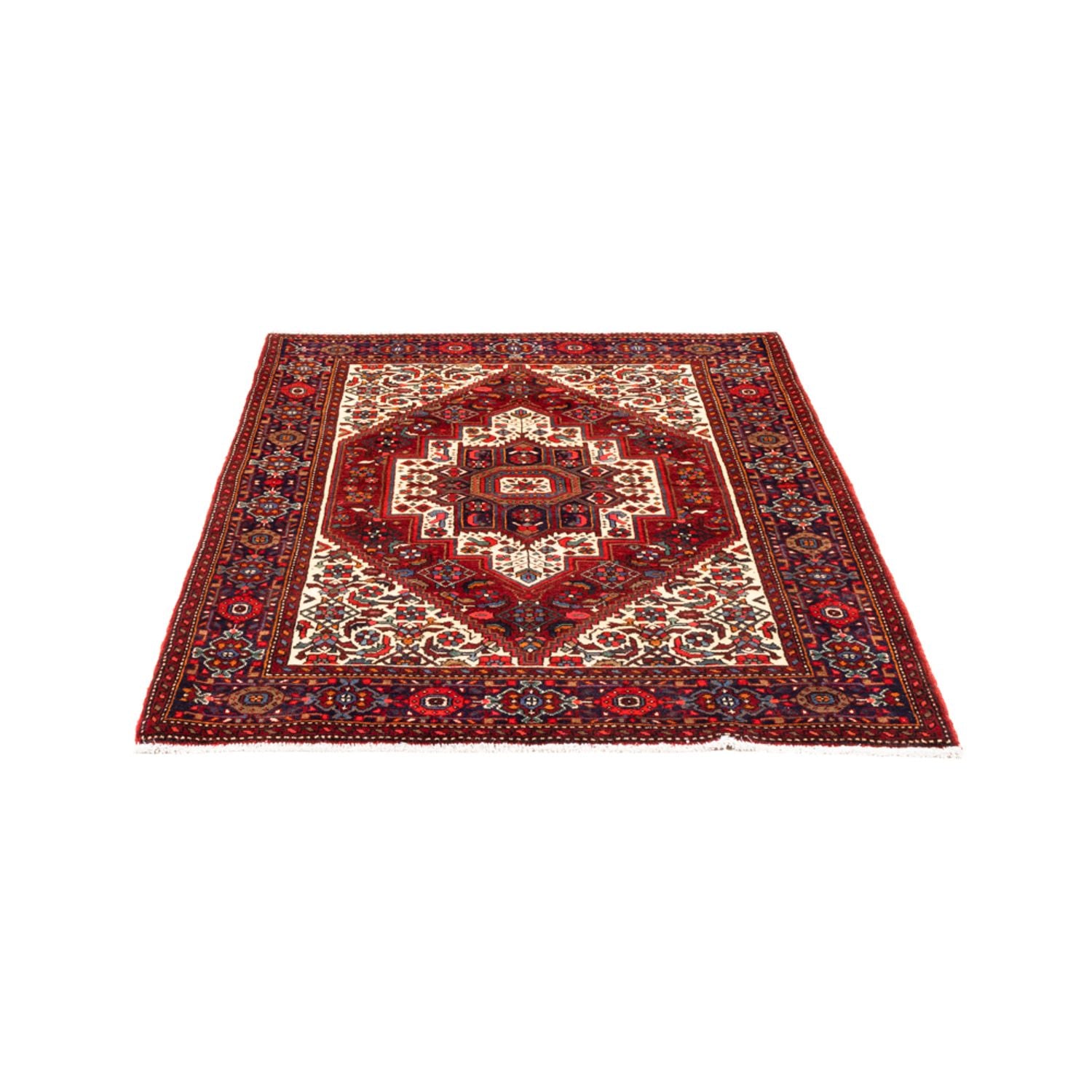 Tapis persan - Nomadic - 147 x 104 cm - rouge