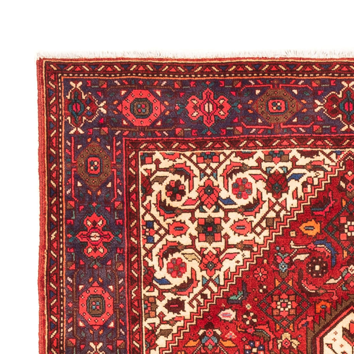 Tapis persan - Nomadic - 146 x 100 cm - rouge
