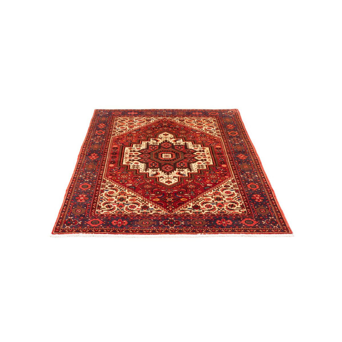 Tapis persan - Nomadic - 146 x 100 cm - rouge