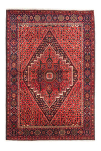 Tapis persan - Nomadic - 148 x 100 cm - rouge