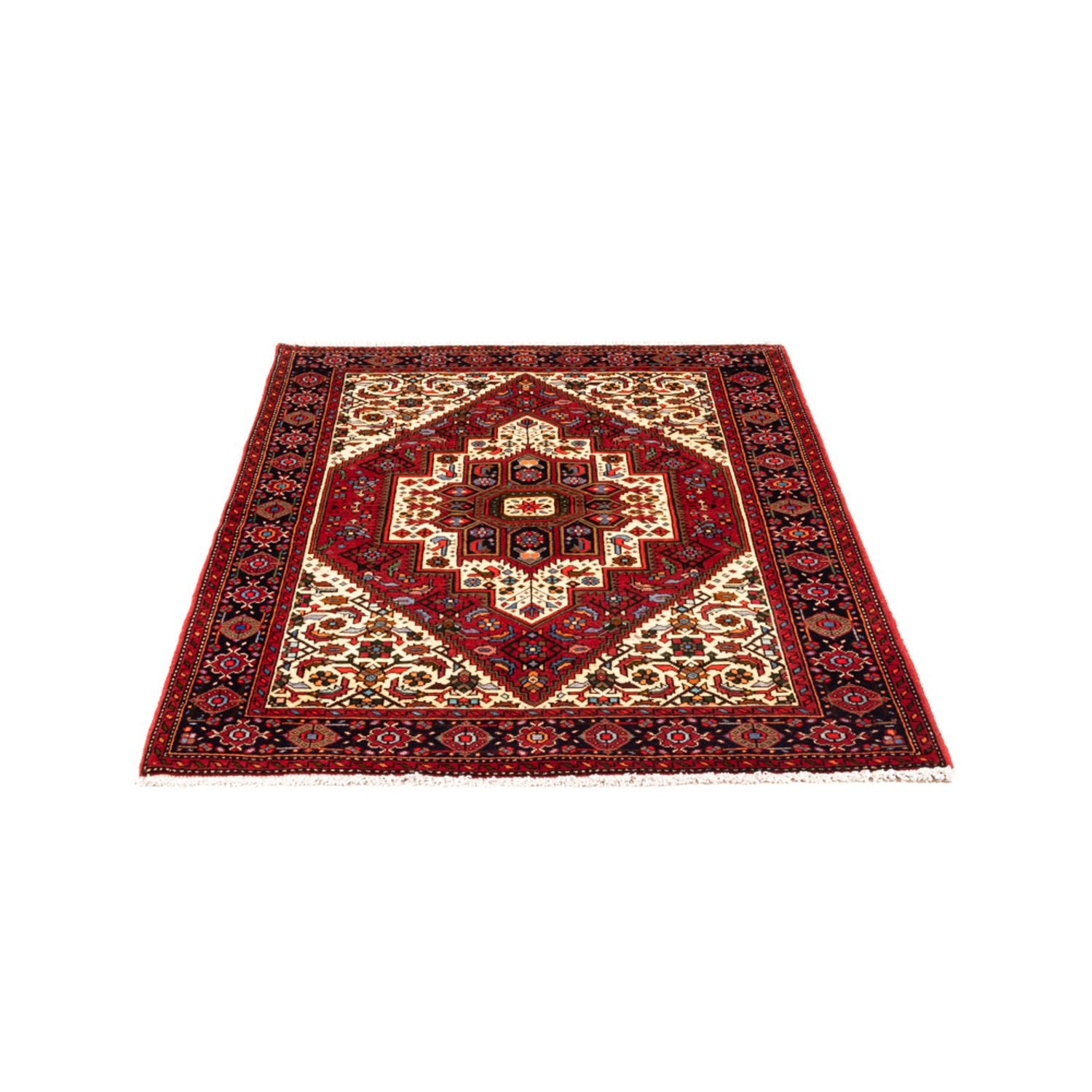 Tapis persan - Nomadic - 150 x 97 cm - rouge