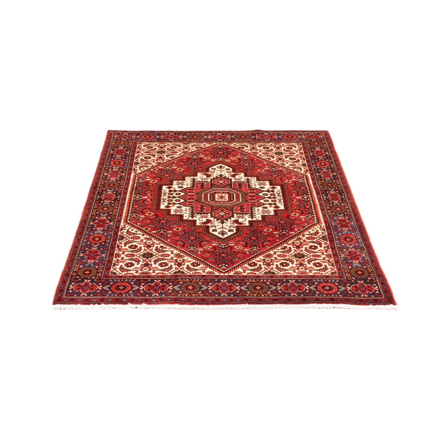 Tapis persan - Nomadic - 148 x 100 cm - rouge
