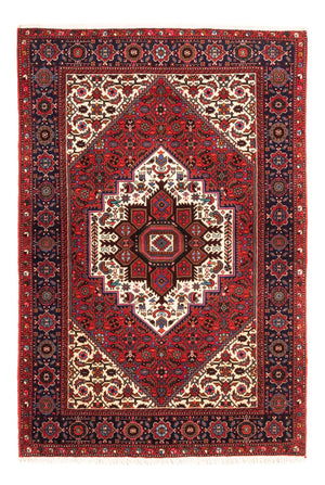 Tapis persan - Nomadic - 147 x 100 cm - rouge
