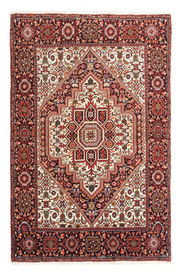 Tapis persan - Nomadic - 155 x 106 cm - crème