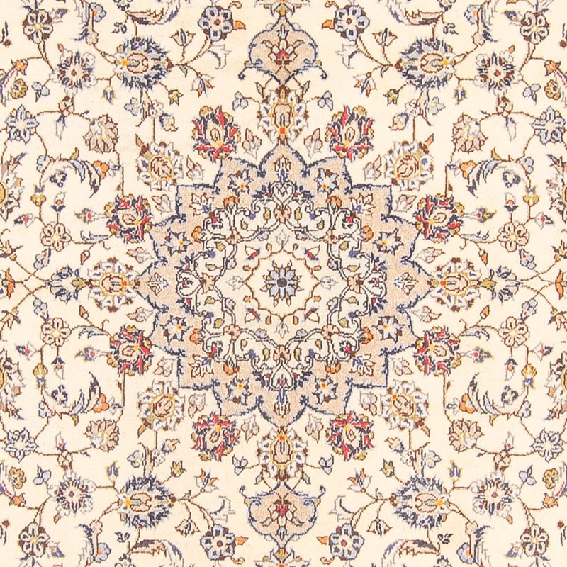 Tapis persan - Keshan - 274 x 197 cm - crème