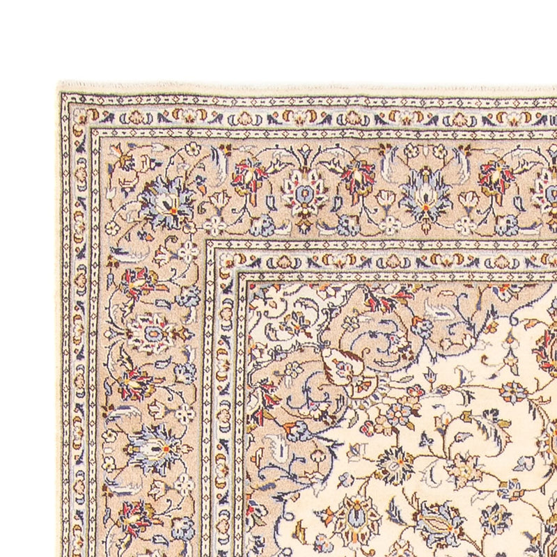 Tapis persan - Keshan - 274 x 197 cm - crème