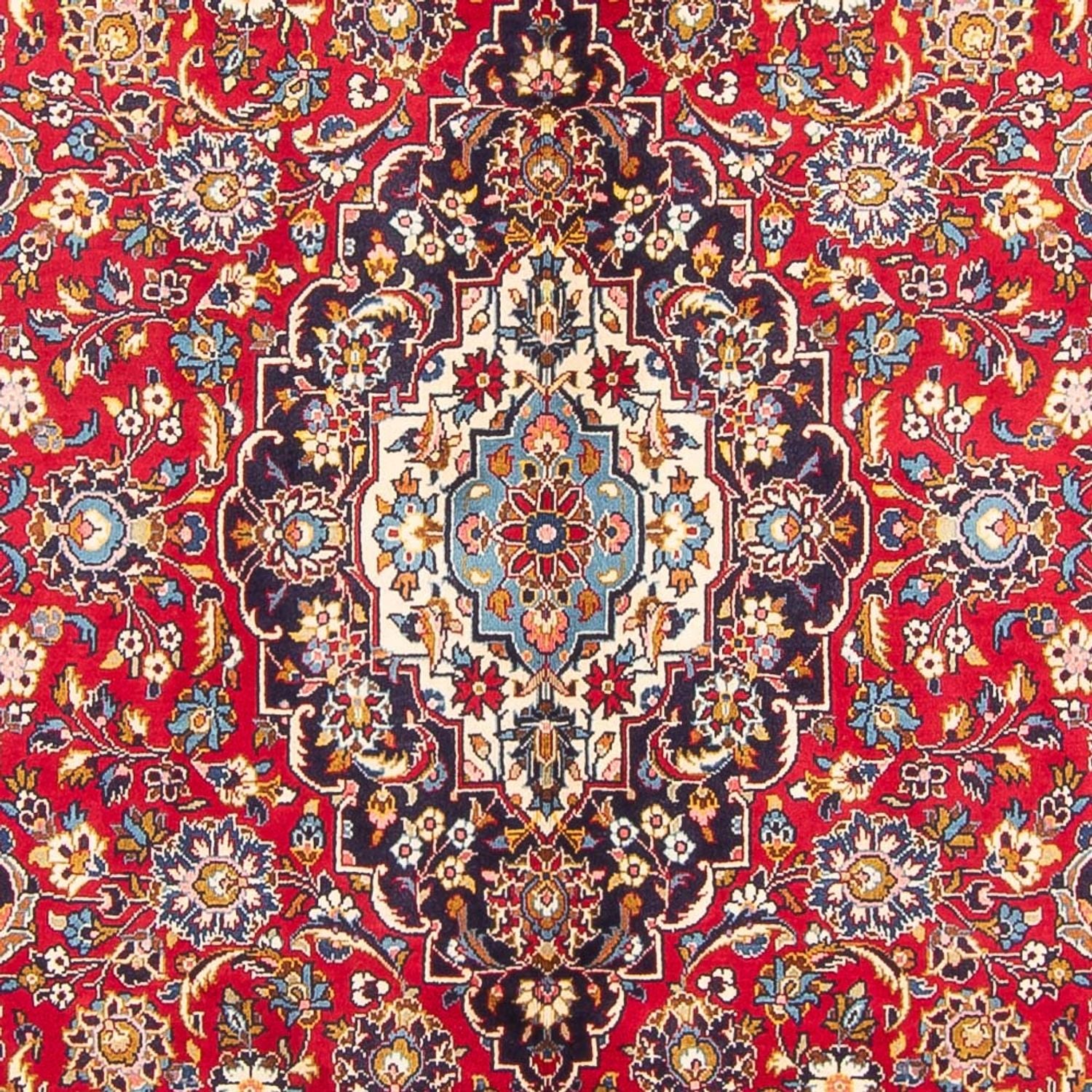 Tapis persan - Keshan - 288 x 194 cm - rouge