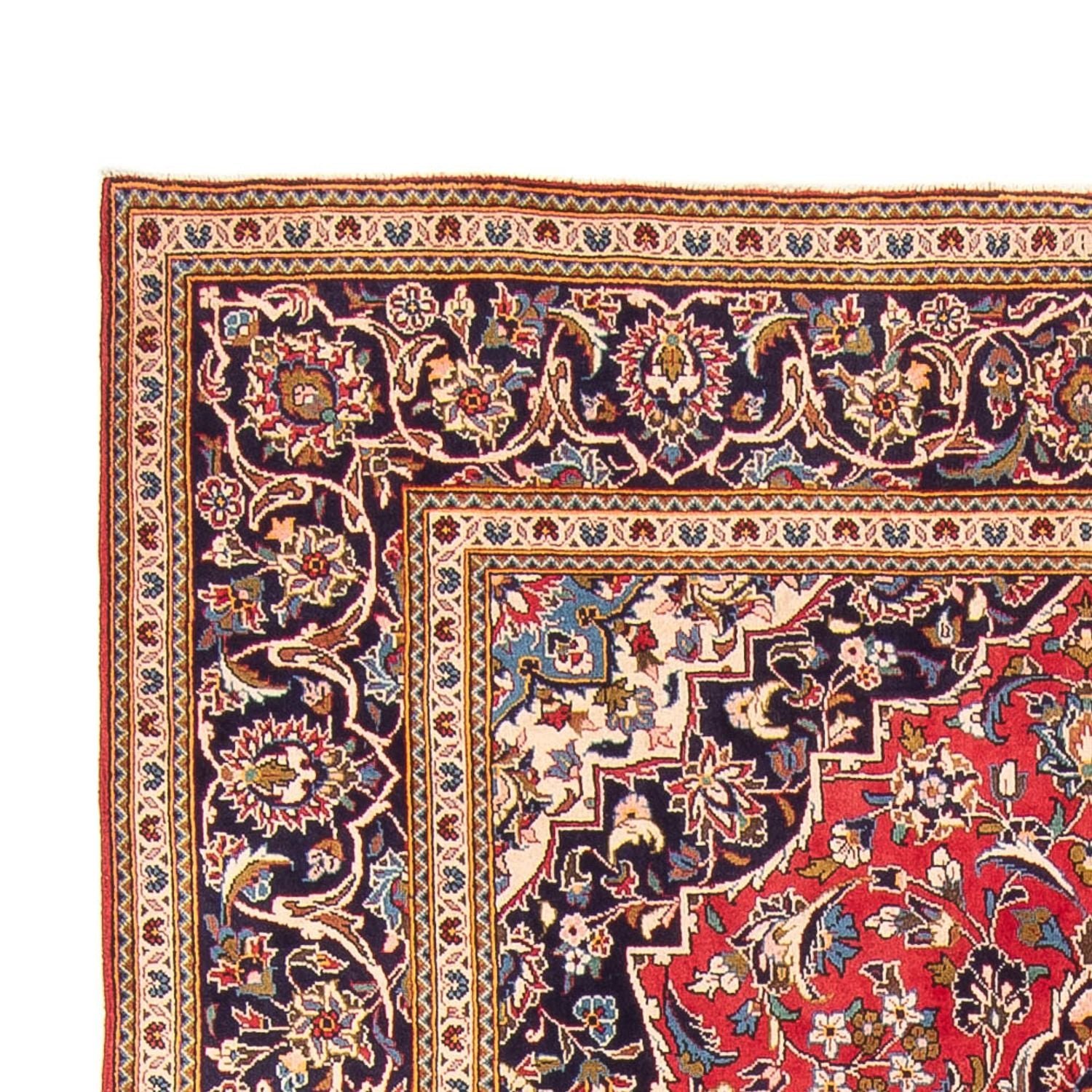 Tapis persan - Keshan - 293 x 193 cm - rouge