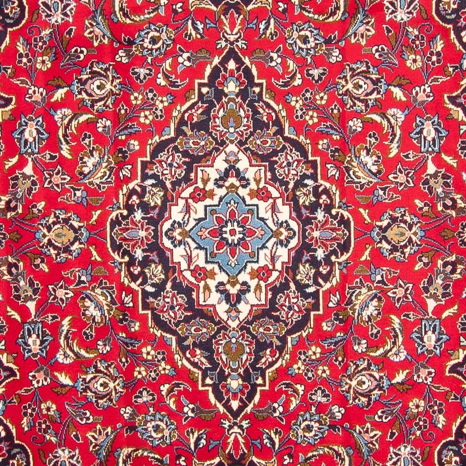Tapis persan - Keshan - 292 x 194 cm - rouge