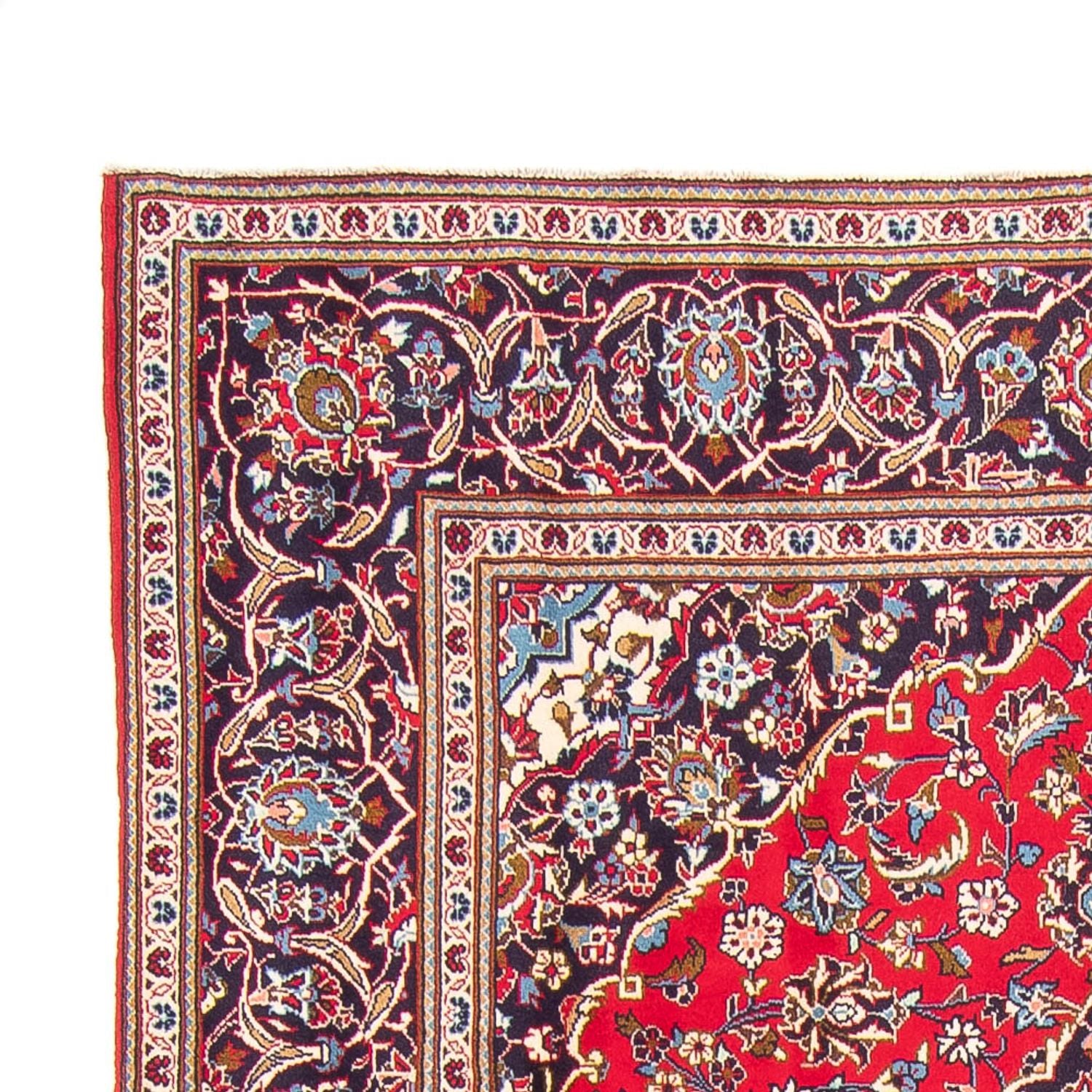 Tapis persan - Keshan - 292 x 194 cm - rouge