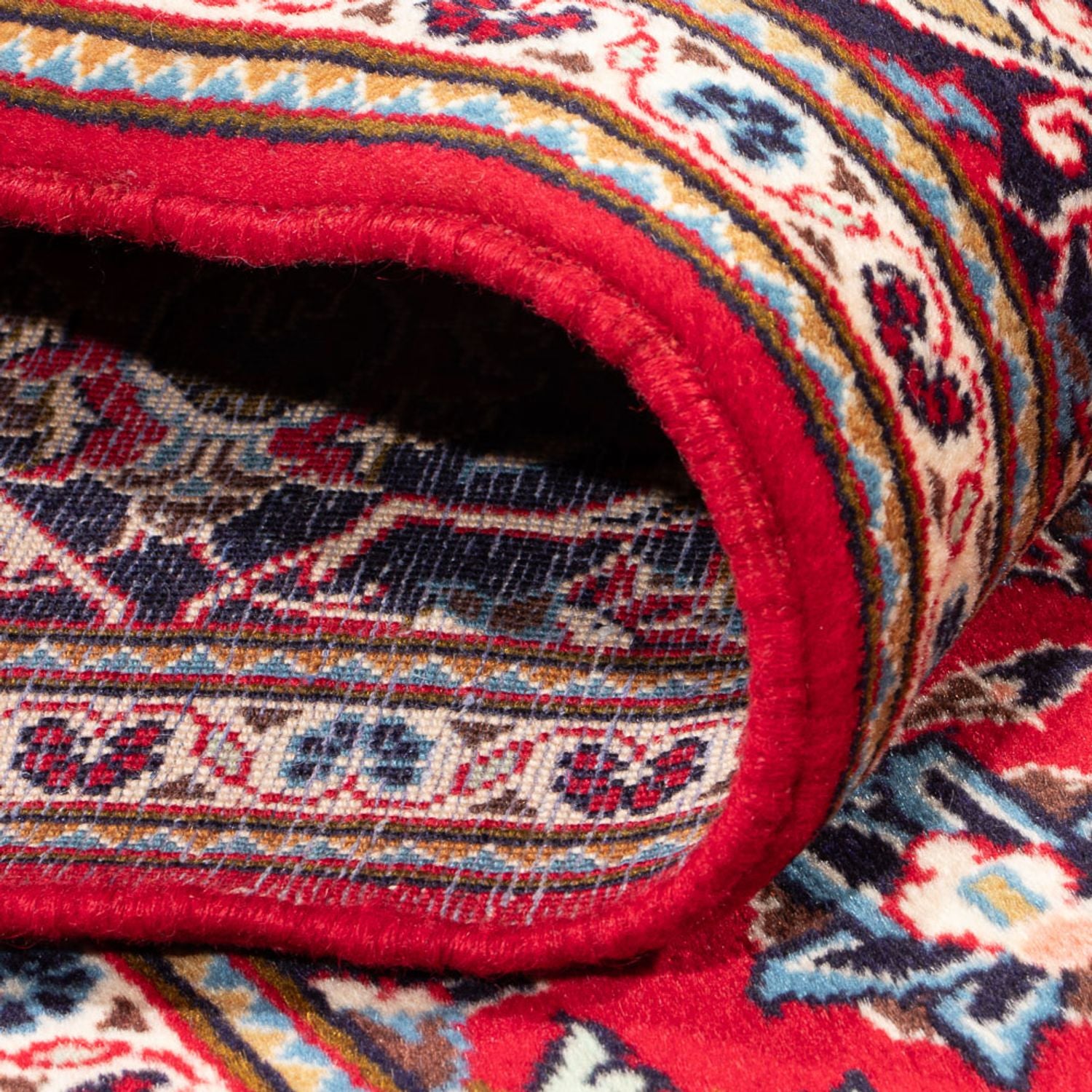 Tapis persan - Keshan - 292 x 194 cm - rouge