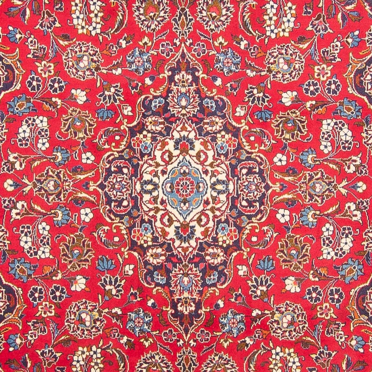Tapis persan - Keshan - 294 x 194 cm - rouge
