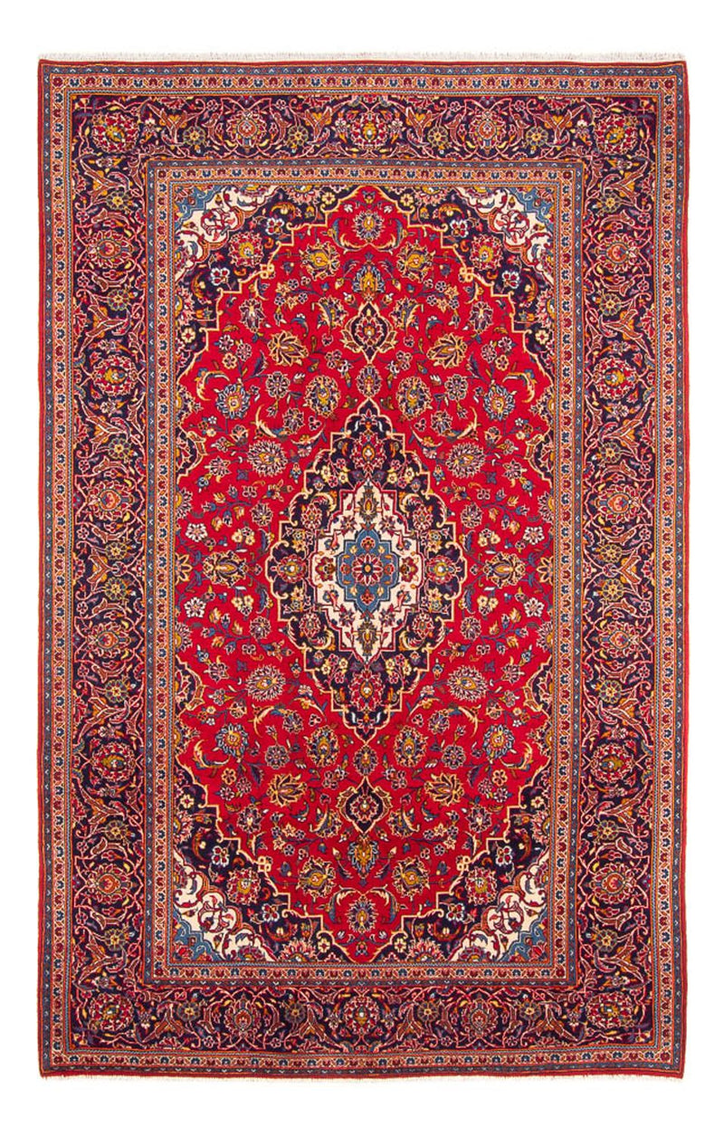 Tapis persan - Keshan - 294 x 194 cm - rouge
