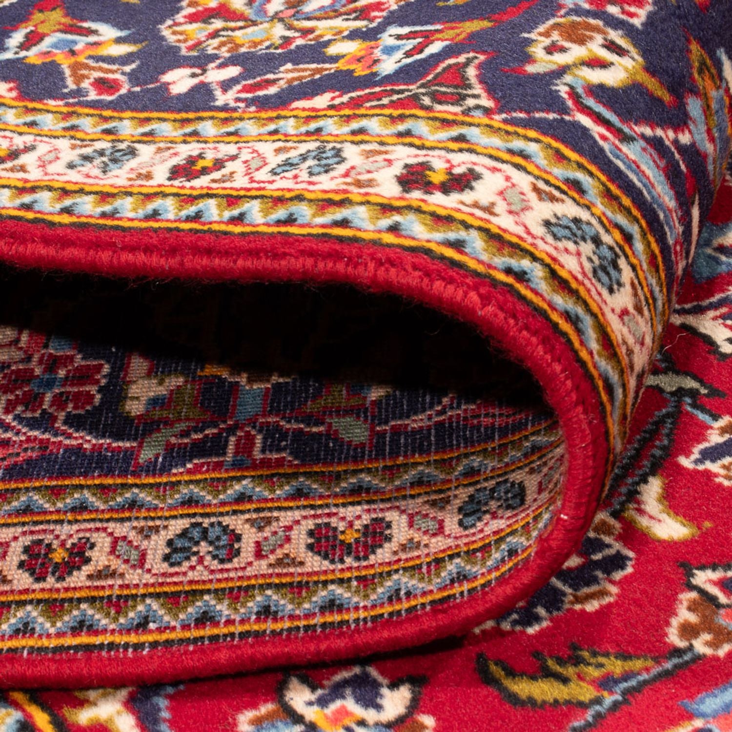 Tapis persan - Keshan - 290 x 197 cm - rouge