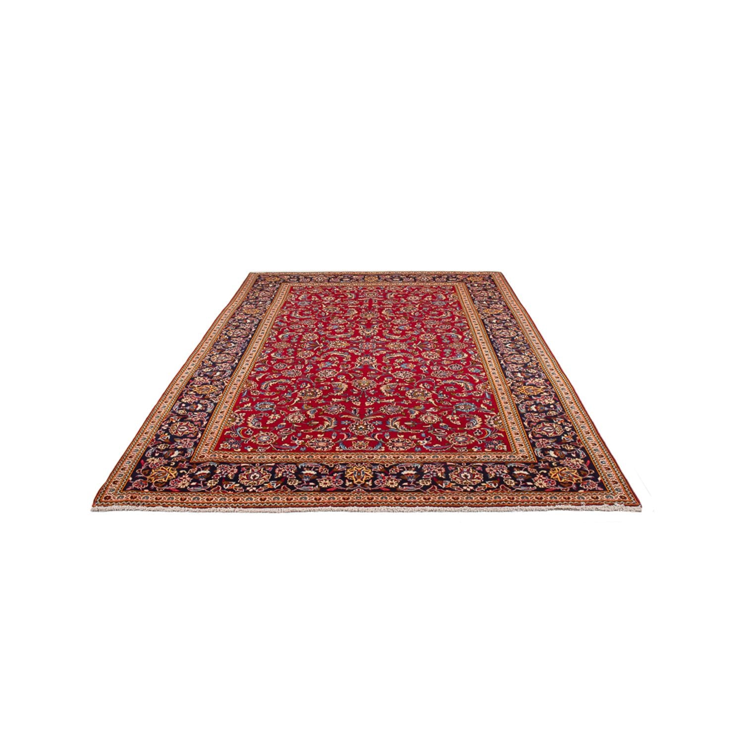 Tapis persan - Keshan - 290 x 197 cm - rouge