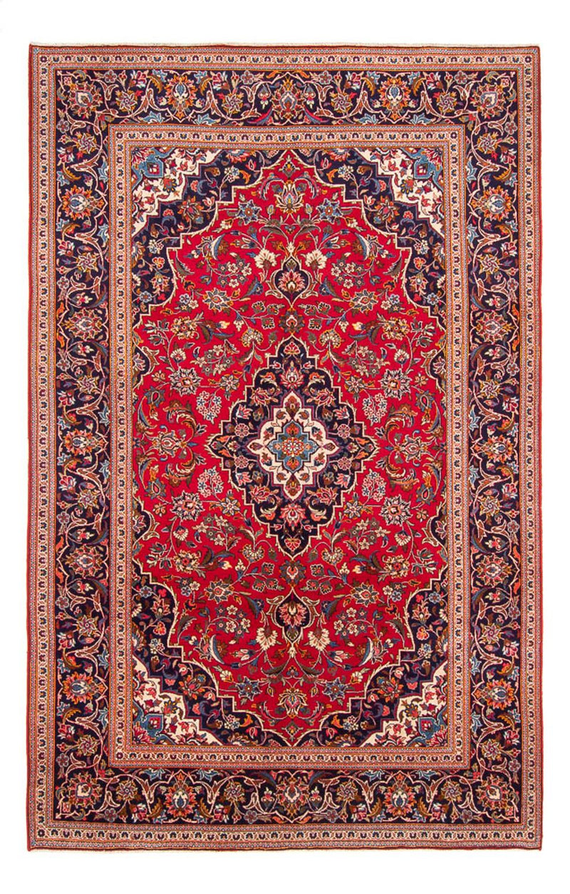 Tapis persan - Keshan - 293 x 195 cm - rouge