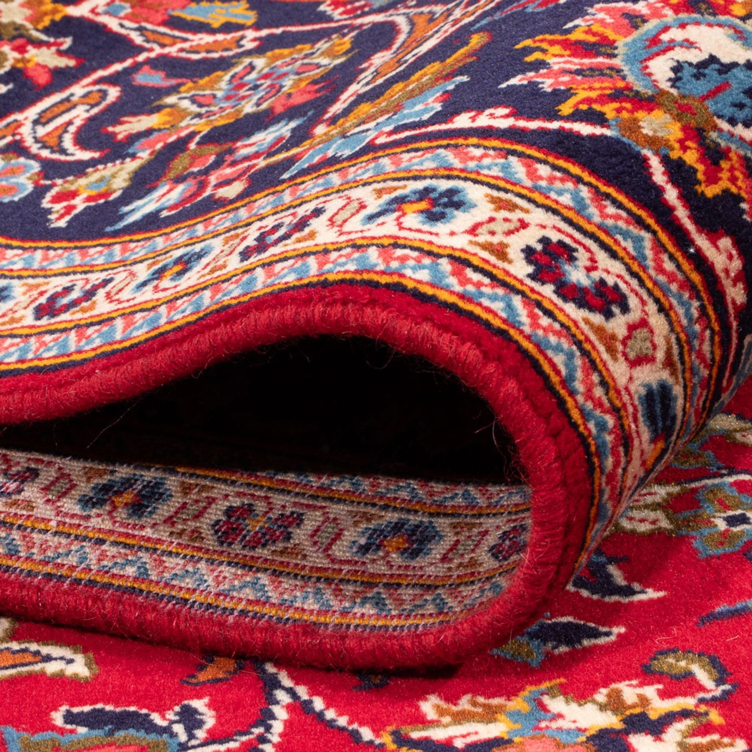 Tapis persan - Keshan - 293 x 195 cm - rouge